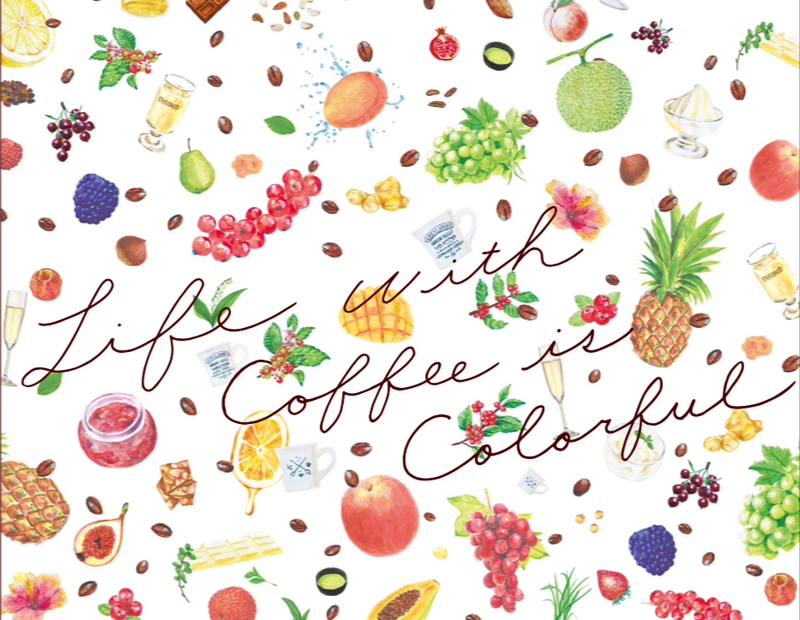 LIFE with COFFEE is COLORFUL