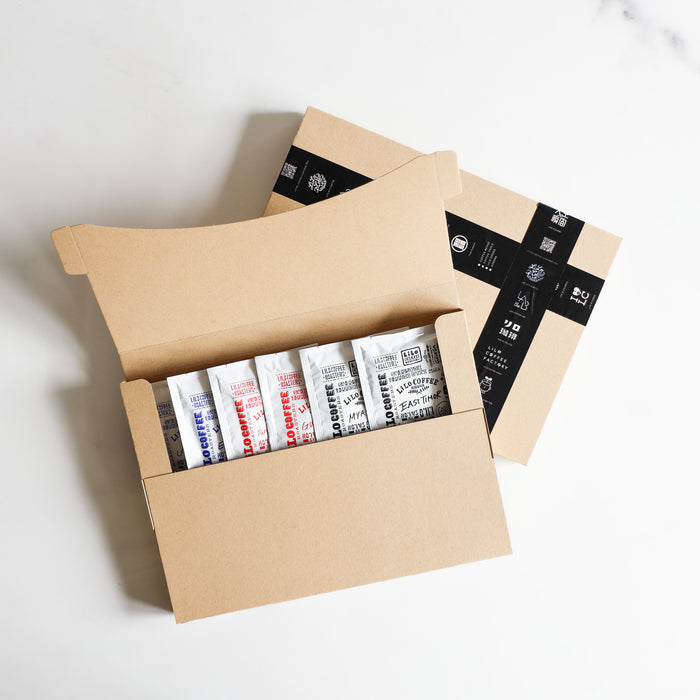 10 Drip Bag Coffee Box Set