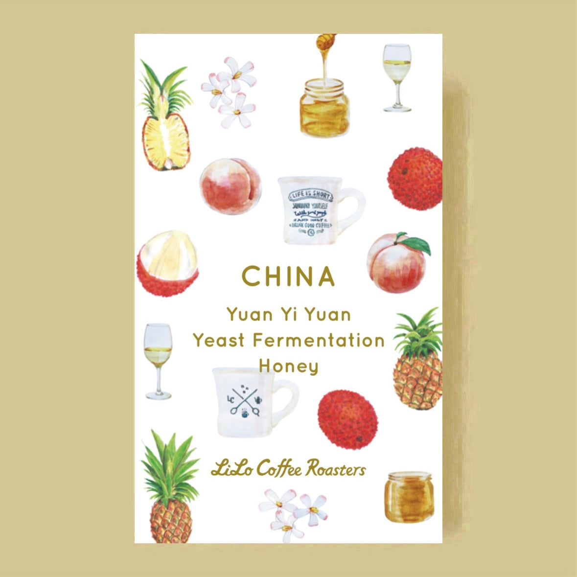 CHINA Yunnan YUAN YI YUAN Yeast Fermentation Honey packshot