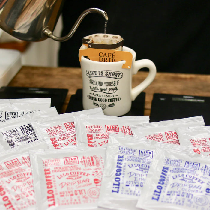 10 Drip Bag Coffee Colorful Box Gift