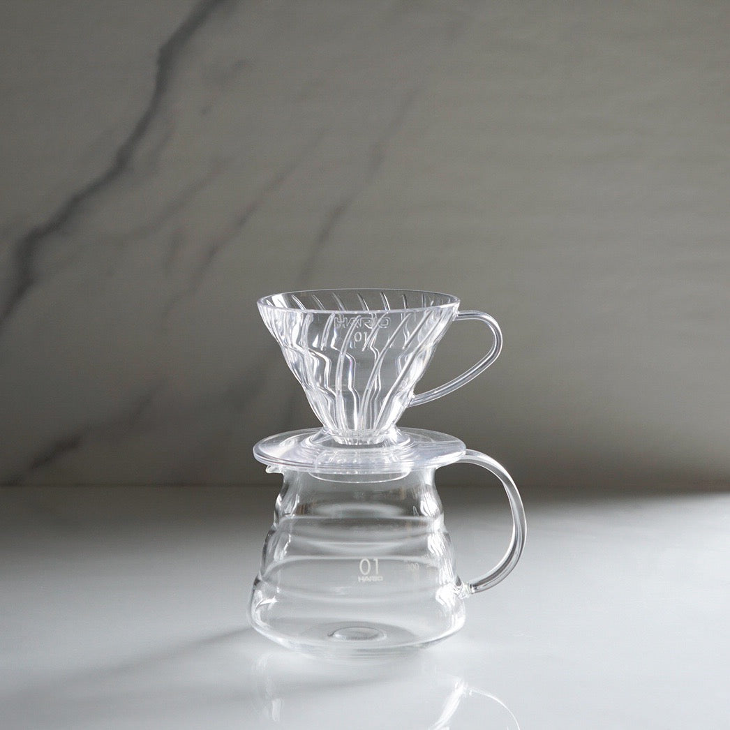 HARIO V60 DRIPPER 01 PLASTIC CLEAR