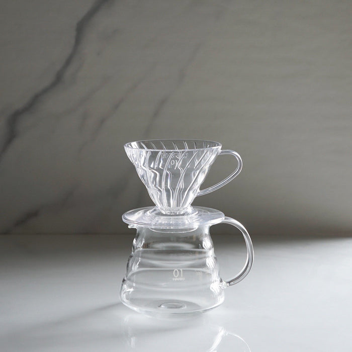 HARIO V60 DRIPPER 01 PLASTIC CLEAR