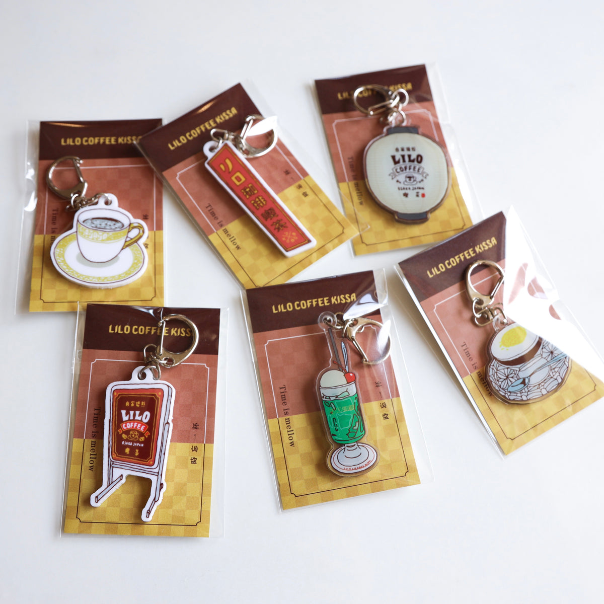 LILO COFFEE KISSA key ring 【ice cream float】