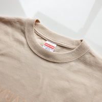 コーヒーサウナーズ ロングスリーブTシャツ SAND BEIGE