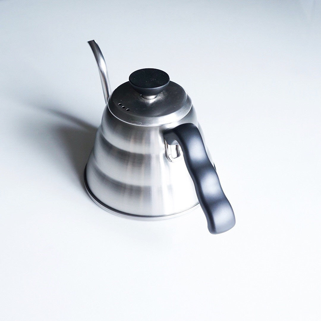 HARIO V60 BUONO KETTLE HAIRLINE SILVER 0.6L