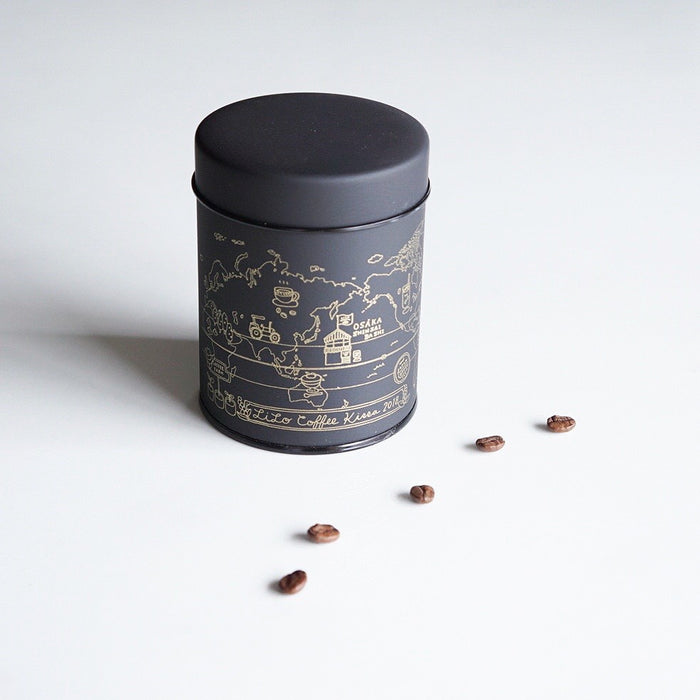 【Kissa】Beans Canister 『KU RO FU NE』