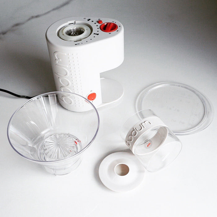 BODUM BISTRO COFFEE GRINDER  White