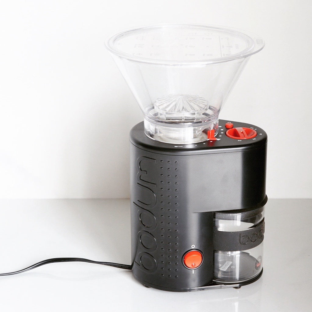 bodum adjustable coffee grinder