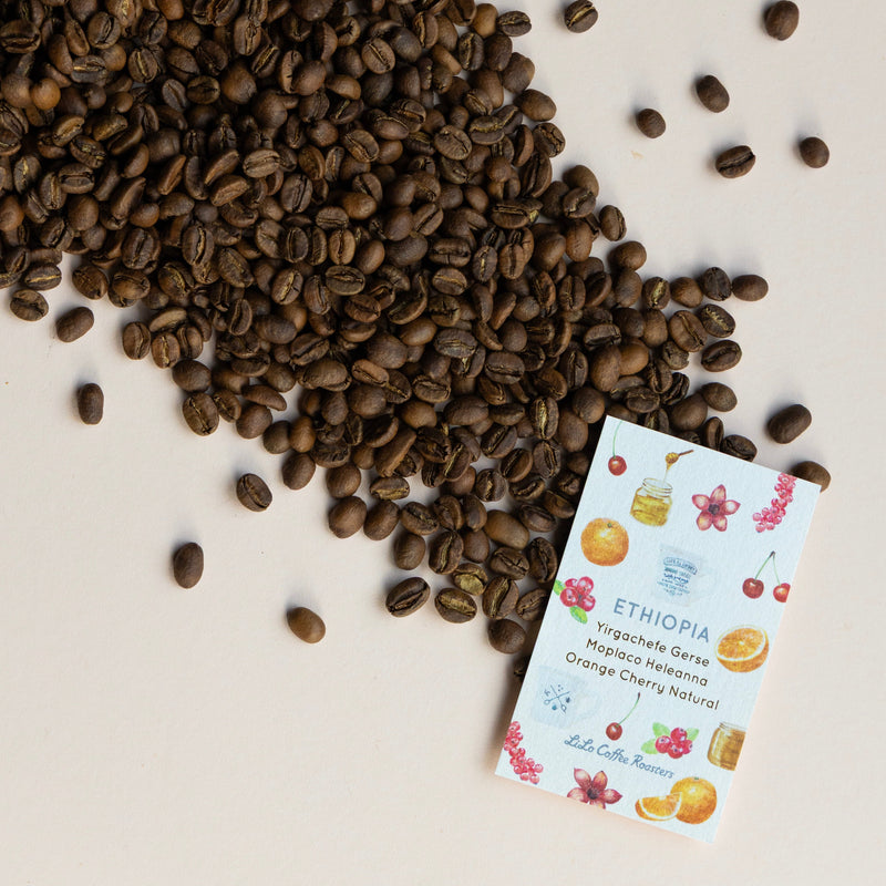 【2025/10/14】ETHIOPIA Yirgacheffe Gerse Moplaco Heleanna Orange Cherry Natural