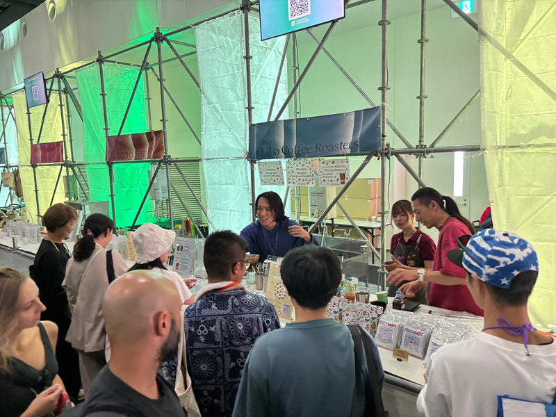 ふたたび、EXPO 2025会場で特別なコーヒーを提供しました