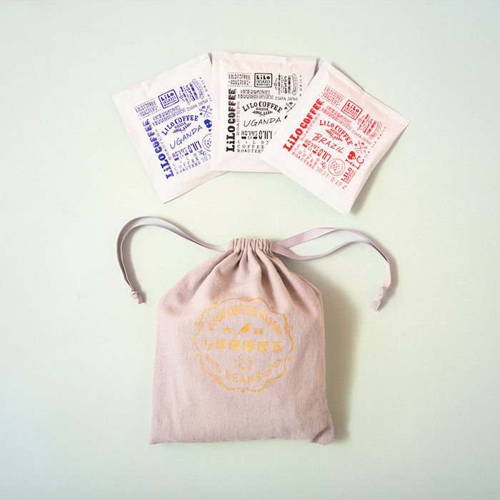 10 Drip Bag Coffee KISSA Gift Bag Set
