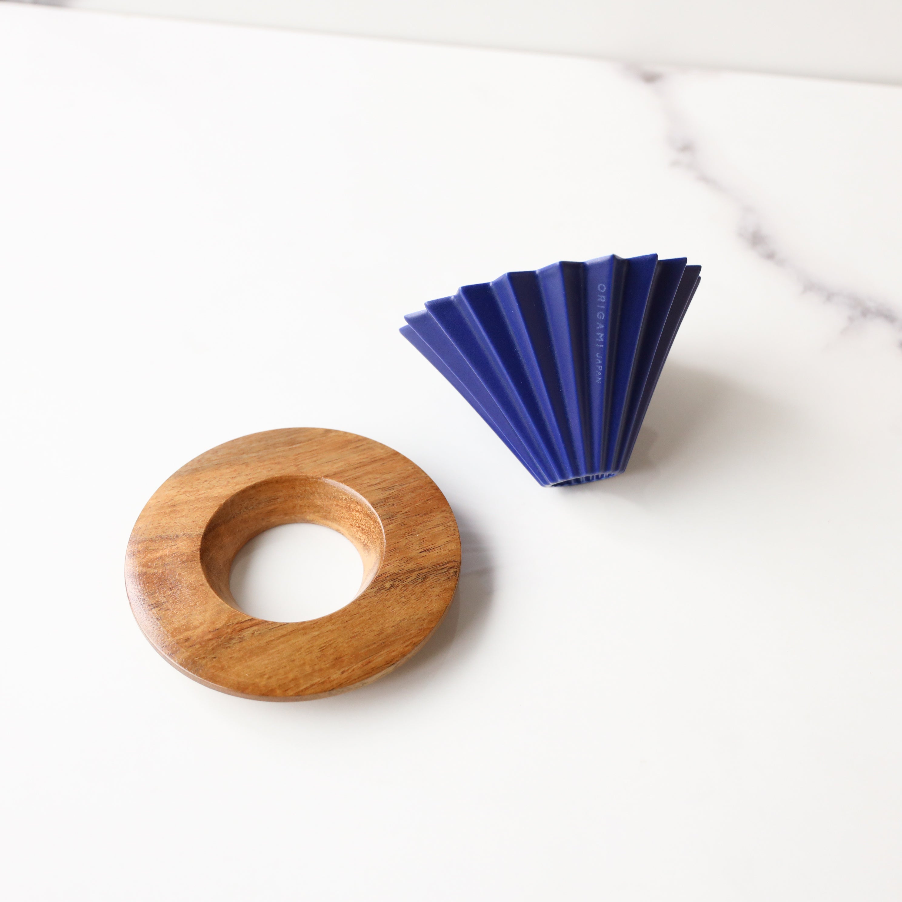 ORIGAMI Dripper S / Matte Navy – LiLoCoffeeRoasters