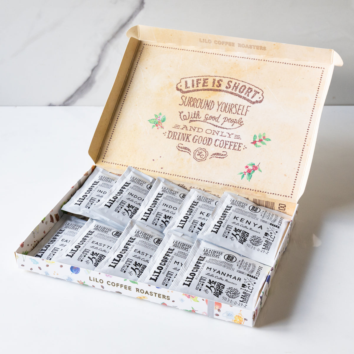 10 Drip Bag Coffee Box Set (国内送料込み)