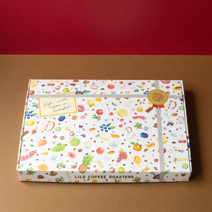 【For GIFT】Chocolate & Coffee Colorful Box Assortment