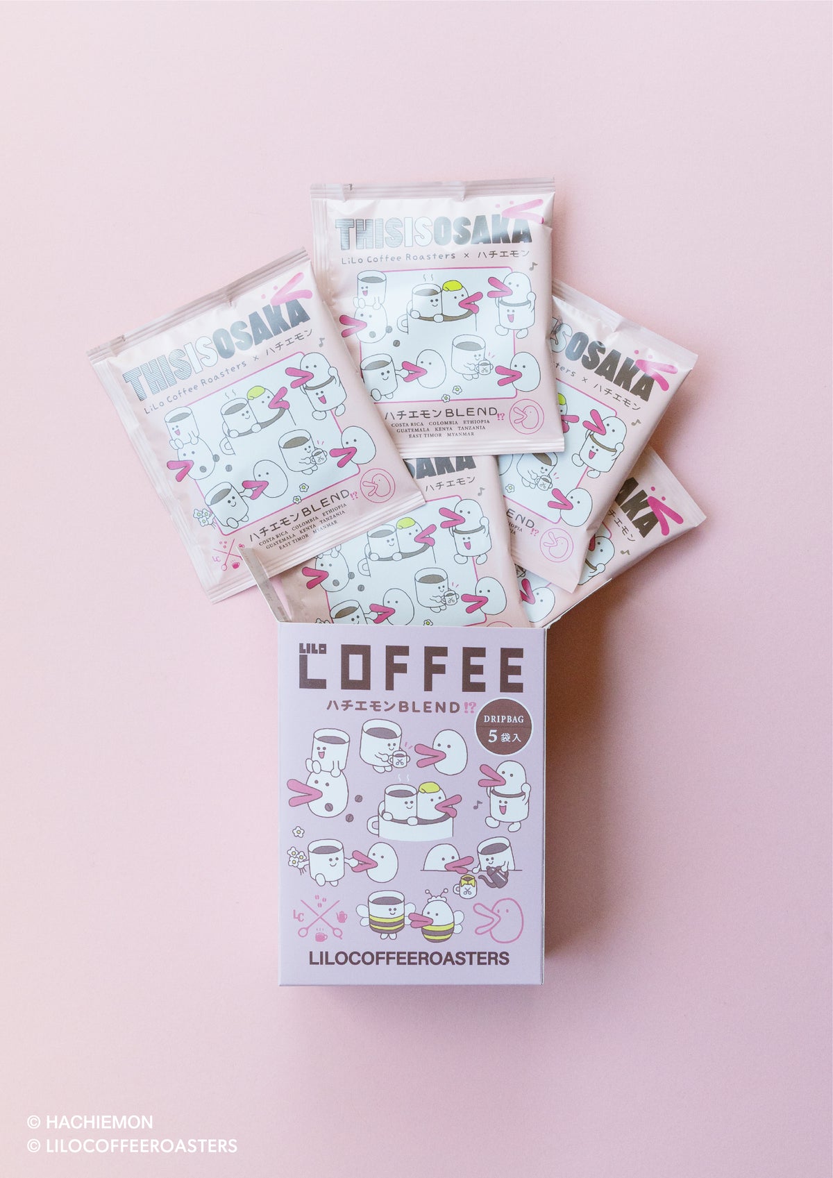 【THISISOSAKA】HACHIEMON Blend Drip Bag 5p BOX
