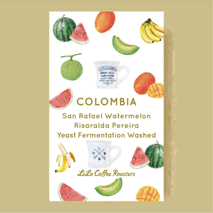 COLOMBIA San Rafael Watermelon Risaralda Pereira Yeast Fermentation Washed