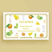 COLOMBIA Peñas Blancas  Geisha Fermented Washed