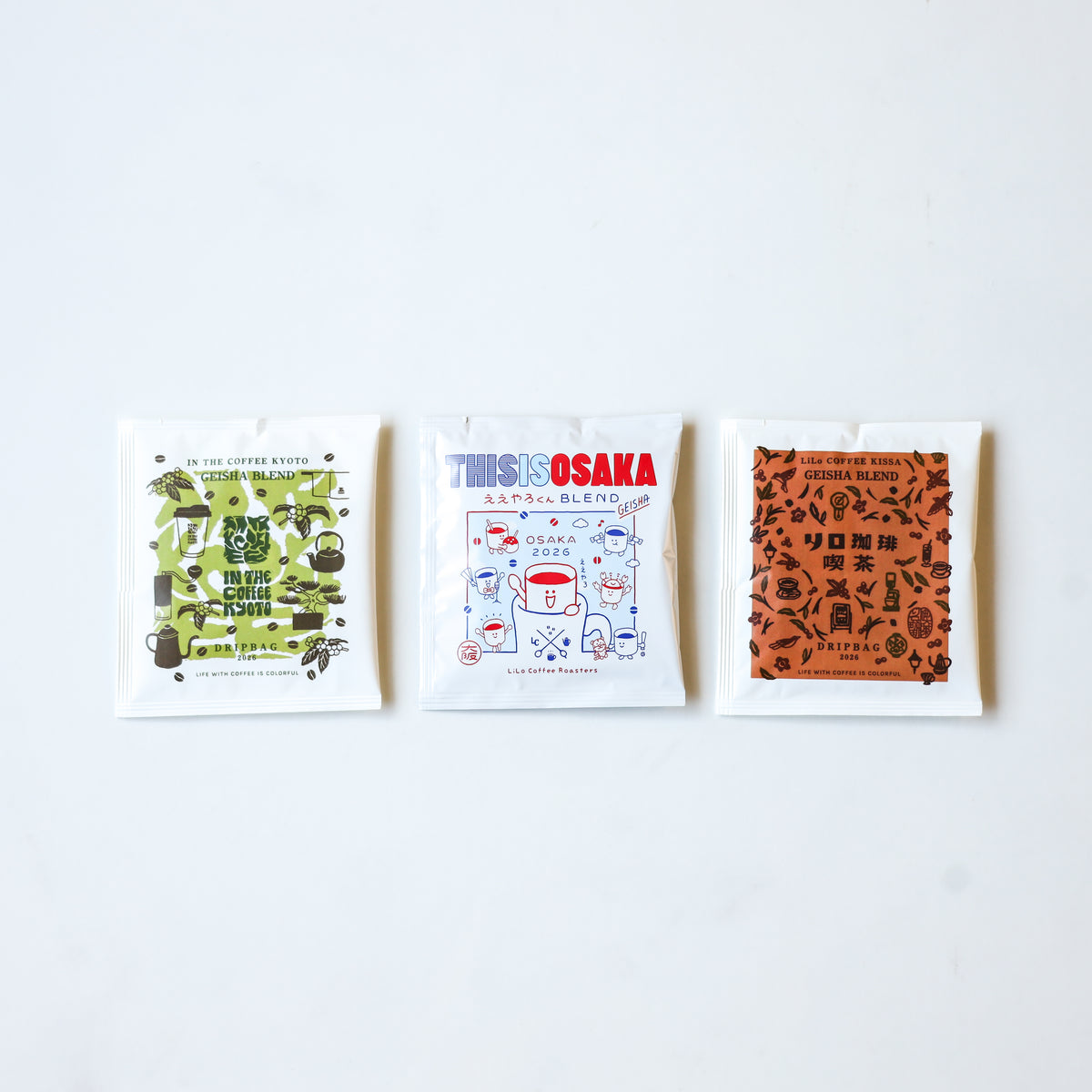 3 Kinds of GEISHA BLEND 2026 Box