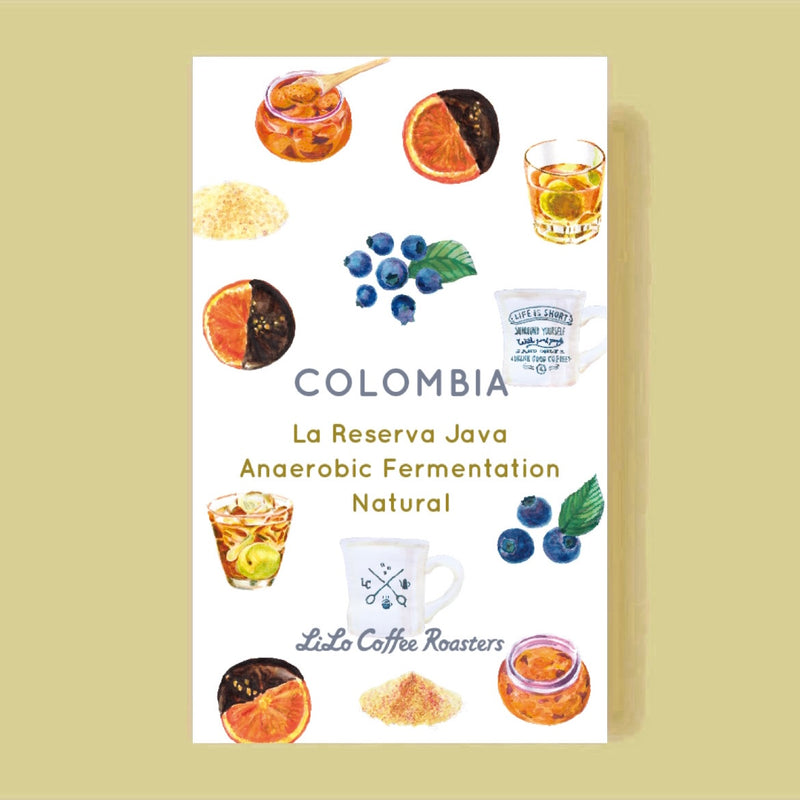 8/28リリース【Special Limited】COLOMBIA La Reserva Java Anaerobic Fermentation Natural