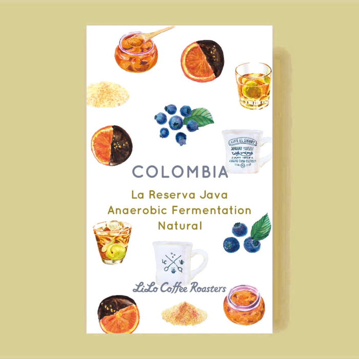 8/28リリース【Special Limited】COLOMBIA La Reserva Java Anaerobic Fermentation Natural