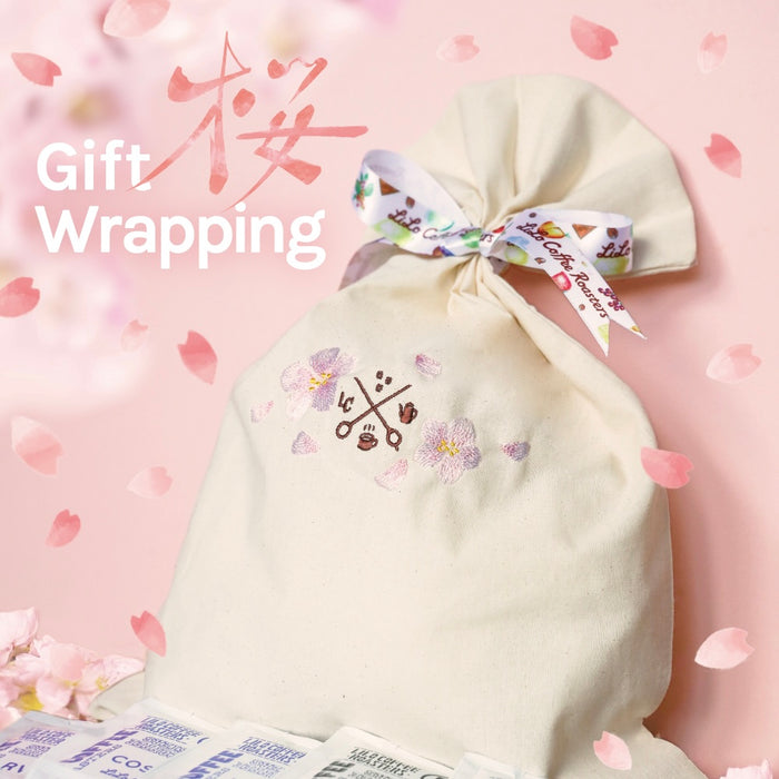 10 Drip Bag Coffee Seasonal Embroidery Gift Wrapping