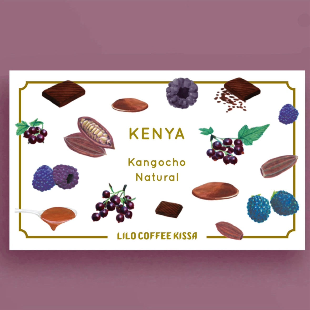 KENYA Kangocho Natural Dark