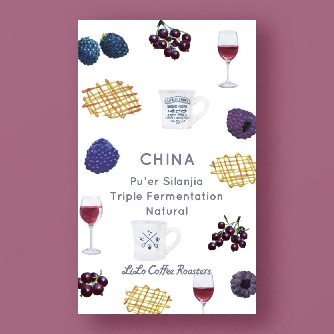 8/16リリース CHINA Yunnan SILANJIA Triple Fermentation Natural