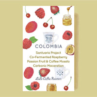 COLOMBIA Santuario Project Co-Fermented Raspberry Passion Fruit & Coffee Mossto Carbonic Maceration