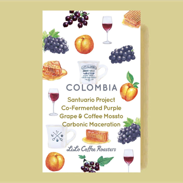 COLOMBIA Santuario Project Co-Fermented Purple Grape & Coffee Mossto Carbonic Maceration