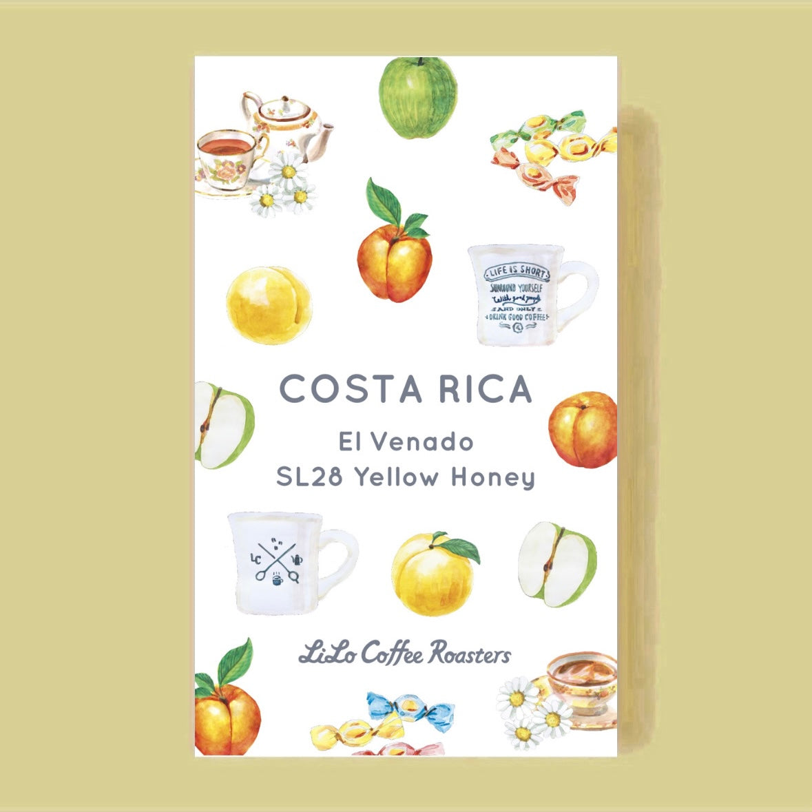 COSTA RICA  El Venado SL28 Yellow Honey