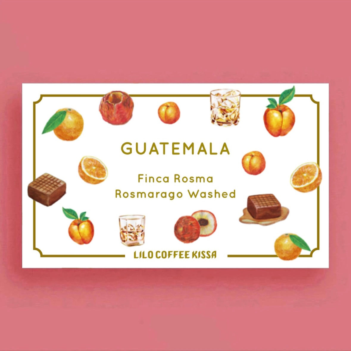 【喫茶】GUATEMALA Finca Rosma Rosmarago Washed