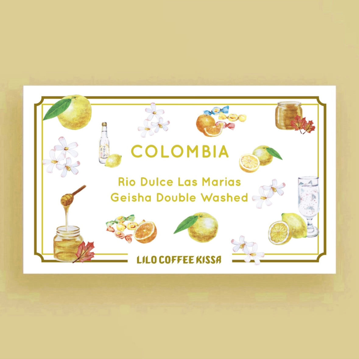 【Kissa】COLOMBIA Rio Dulce Geisha Double Washed