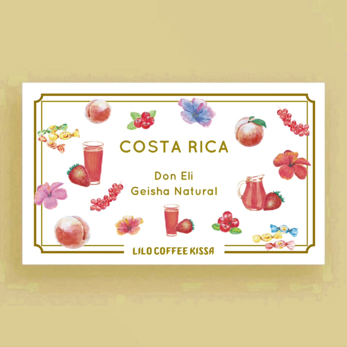 【喫茶】COSTA RICA Don Eli Geisha Natural