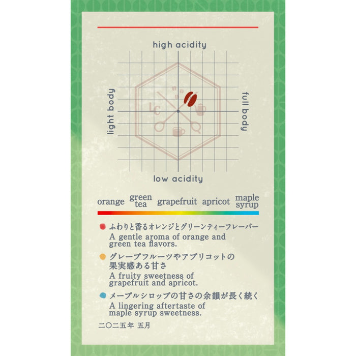 【Seasonal Blend 2025.5】Kumpu-Nanrai Blend ~薫風南来~