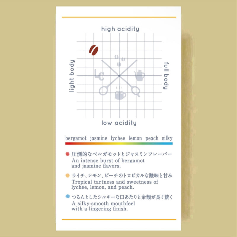 【LiLo EXCLUSIVE Beans】PERU COE 2024 #15 La Lucuma Geisha Washed