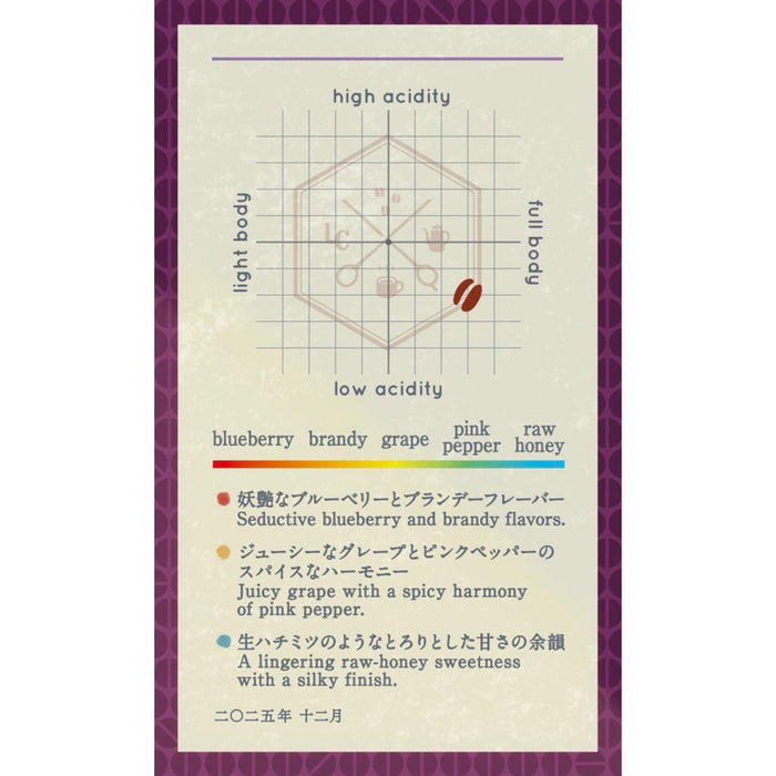 【Seasonal Blend 2025.12】Yuten Ryunen Blend ~悠転流年~