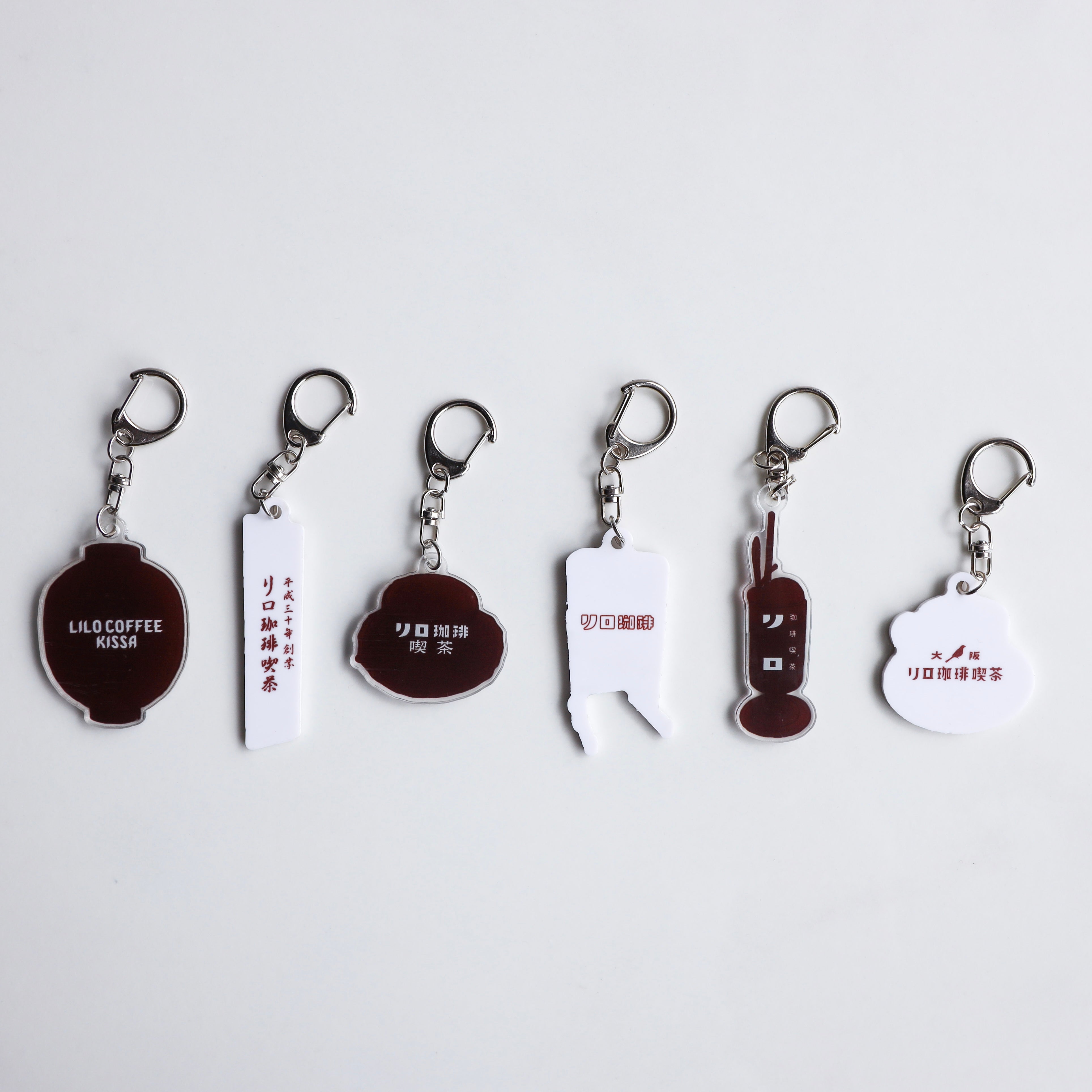 LILO COFFEE KISSA key ring 【6 key rings set】 – LiLoCoffeeRoasters