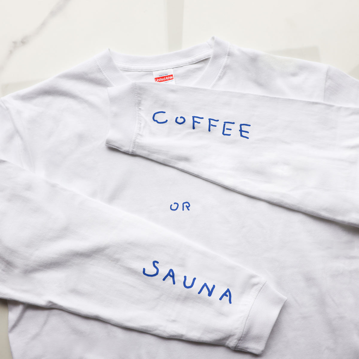 コーヒーサウナーズ ロングスリーブTシャツ 「COFFEE or SAUNA」 2022 A/W collection