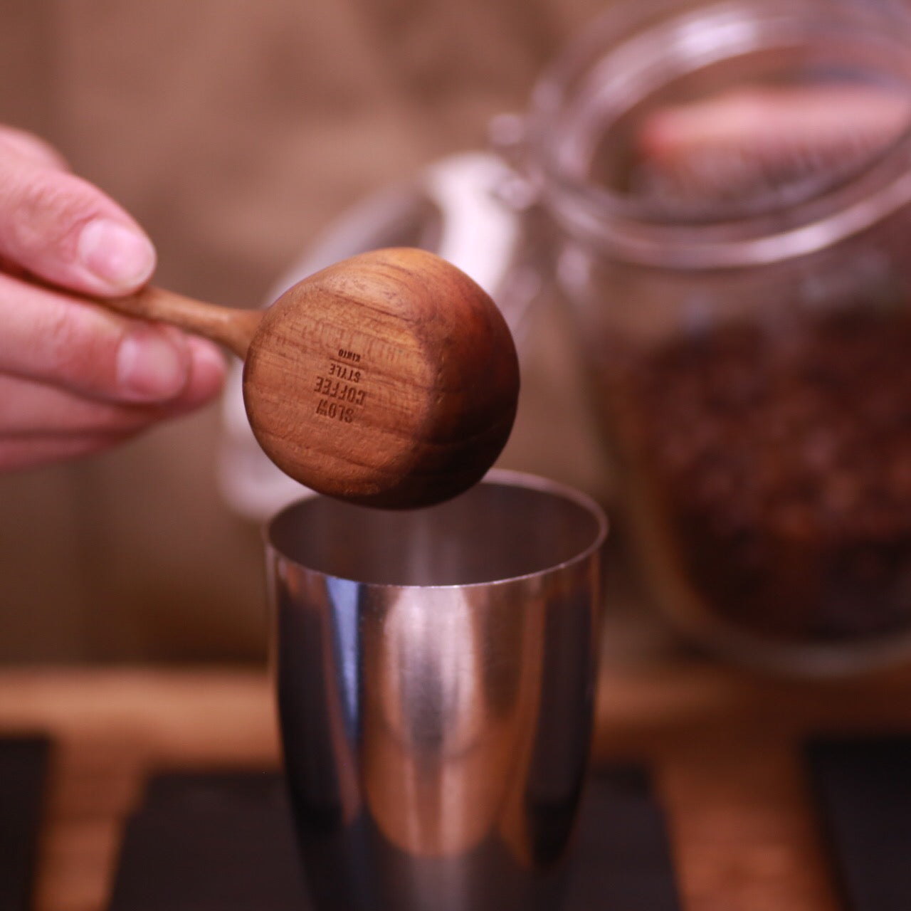 キントー 計量スプーン 10g コーヒー豆用 SLOW COFFEE STYLE スローコーヒースタイル 木製 （ KINTO  コーヒーメジャースプーン メジャー