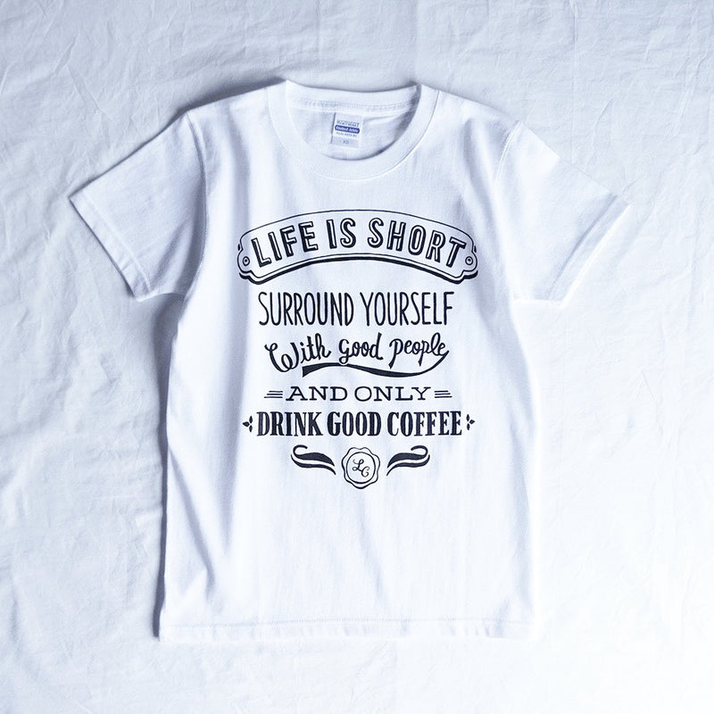 LCR Original T-shirt (人生瞬間)・WHITE