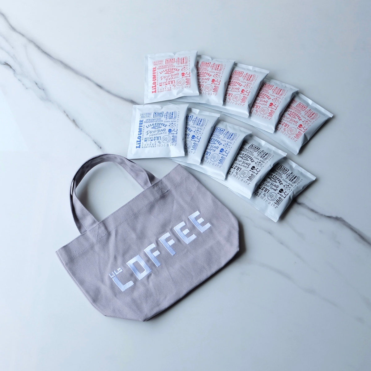 10 Drip Bag Coffee mini bag set