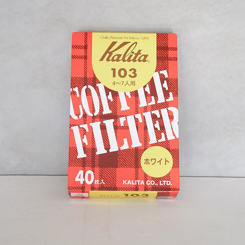 Kalita 103 Coffee Filter White (40P)