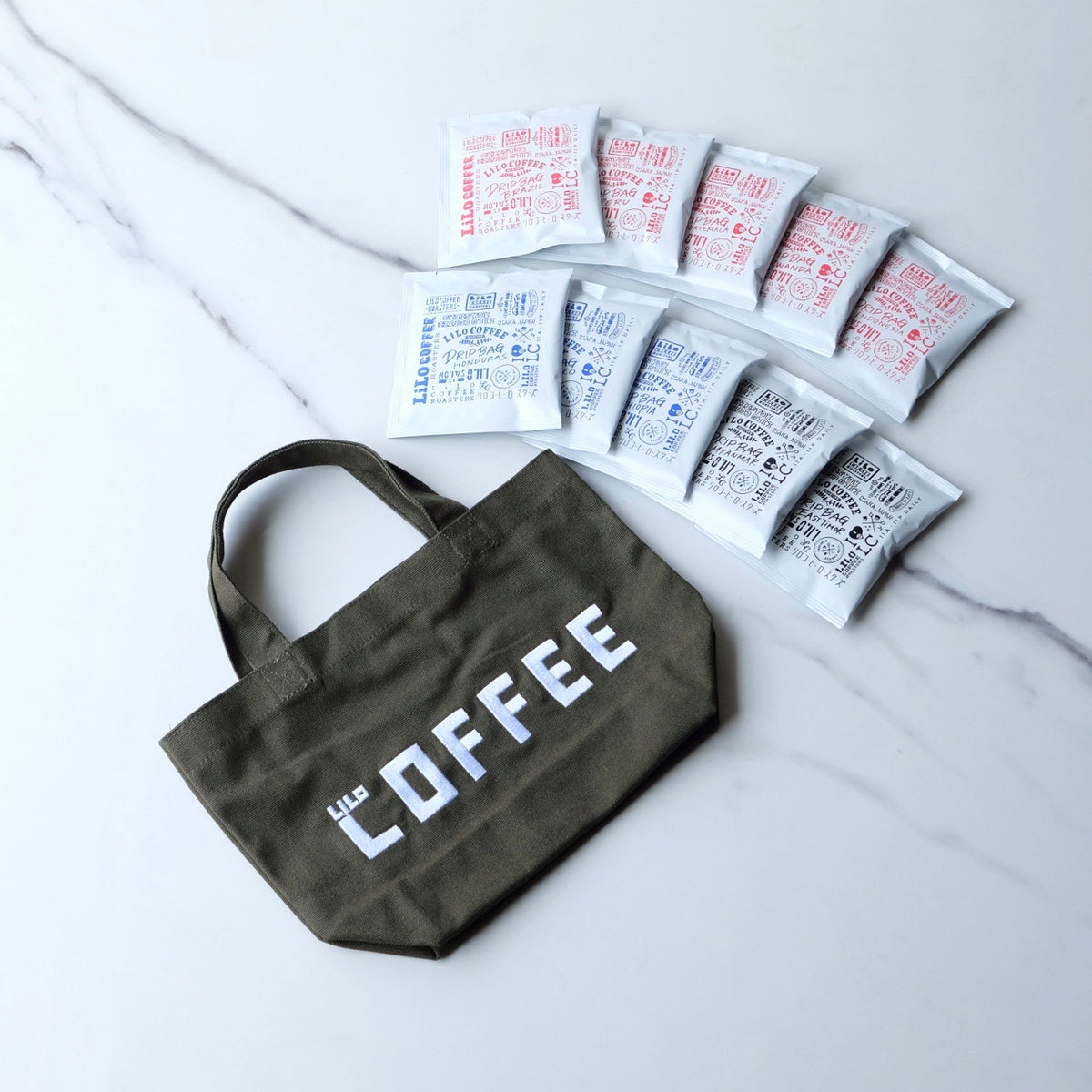 10 Drip Bag Coffee mini bag set